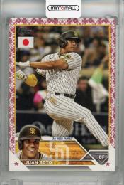 2023 Topps Baseball Japan Edition Juan Soto Cherry Blossoms #50 【43/99】 San Diego Padres