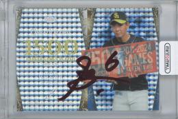 2024 BBM FUSION / 今宮健太(福岡ソフトバンクホークス) 赤箔サイン入りGREAT RECORDインサートカード 【09/25】