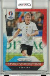 2016 Panini Prizm UEFA Euro Bastian Schweinsteiger #46 Prizms Red and Light Blue Germany