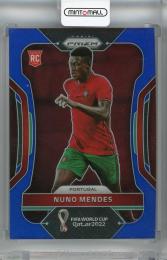 2022 Panini Prizm FIFA World Cup Qatar Portugal Nuno Mendes Blue #180 (パラレル版) RC(ROOKIE YEAR!) 151/299