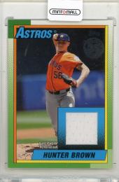 2025 TOPPS Hunter Brown 1990 Topps Relics #T90RHBR Houston Astros