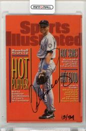 1997 FLEER Alex Rodriguez Sports Illustrated Autographed Mini-Covers #1【13/94】 Seattle Mariners