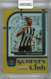 2022-23 Panini Prizm Premier League Newcastle United Callum Wilson Scorers Club Gold #12 (パラレル版)(Lastナンバー!) 10/10