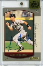 2015 Topps Archives Signature Series Luis Gonzalez Autograph Subject【03/20】 Arizona Diamondbacks