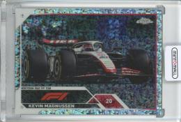 2023 Topps Chrome Formula Kevin Magnussen Base/Mini DiamondParallel/#121【229/299】