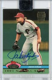 2017 Topps Archives Signature Series Postseason Edition John Kruk Signers Auto【05/19】 Philadelphia Phillies