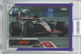 2023 Topps Chrome Formula Kevin Magnussen Base/PurpleParallel/#121【385/399】