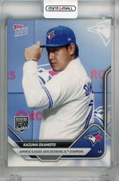 2026 Topps Now Kazuma Okamoto #OS-13 Toronto Blue Jays