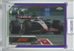 2023 Topps Chrome Formula Kevin Magnussen Base/PurpleParallel/#121【146/399】