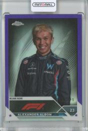 2023 Topps Chrome Fomula 1 Racing Alexander Albon Base/F1 Drivers/Purple/#61【353/399】