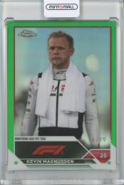 2023 Topps Chrome Fomula 1 Racing Kevin Magnussen Base/F1 Drivers/Green/#50【16/99】