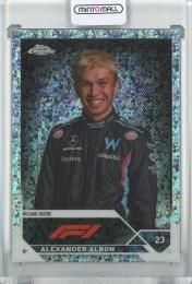 2023 Topps Chrome Fomula 1 Racing Alexander Albon Base/F1 Drivers/Mini diamonds/#61【54/299】