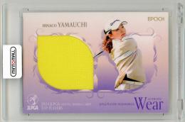 2024 EPOCH JLPGA TOP PLAYERS 山内日菜子 メモラビリアカード(ウエア)【88/120】 女子プロゴルフ