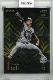 2022 EPOCH 阪神タイガース STARS & LEGENDS  伊藤将司 GEM ブラック(パラレル版) 4/5