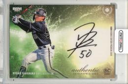 2025 BBM ルーキーエディション プレミアム 山中稜真 直筆サインカード(横版)【25/45】 オリックス・バファローズ