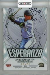 2023 BBM オリックス・バファローズ  元謙太 Esperanza 04/50