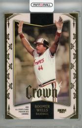 2023 BBM Crown 阪急ブレーブス ブーマー・ウェルズ レギュラーカード 金箔版 048/110