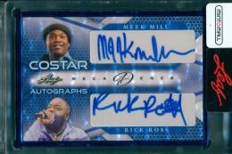2023 Leaf Decadence Pop Century Meek Mill / Rick Ross Costar Autograph Blue【6/8】