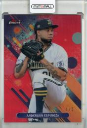 2025 Topps Finest NPB A.・エスピノーザ Red Refractor【4/5】 オリックス・バファローズ