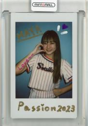 2023 BBM チアリーダーカード DANCING HEROINE MAYA 直筆サインカード【8/10】 Passion