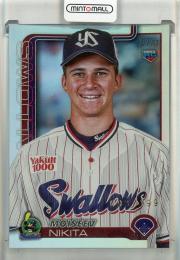 2025 Topps NPB モイセエフ ニキータ Refractor【93/199】 東京ヤクルトスワローズ