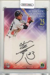 2012 東京ヤクルトスワローズ 山田哲人 直筆サインカード【13/90】