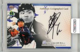 2014 BBM 東京ヤクルトスワローズ 中村悠平 直筆サインカード【37/60】