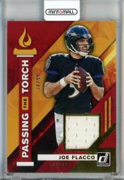 2019 Donruss Joe Flacco/Lamar Jackson Passing the Torch Jerseys #3【34/99】 Baltimore Ravens