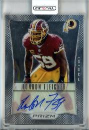 2012 Panini Prizm London Fletcher Autographs #46 Washington Redskins