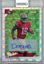 2019 Donruss  Deebo Samuel The Rookies Autographs #17【086/299】 San Francisco 49ers