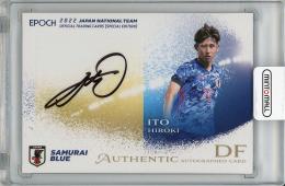 2022 サッカー日本代表オフィシャルトレーディングカード スペシャルエディション 伊藤洋輝 直筆サインカード【06/50】