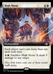 【3枚セット】真昼の決闘/High Noon 拡張アート　foil ミントモール / MINT GAMES MTG(東日本橋) / 【OTJ】【JPN】〈015-R-W