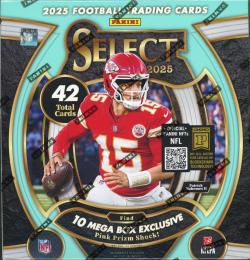 NFL 2025 PANINI SELECT MEGA BOX