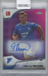 2022-23 TOPPS Chrome Bundesliga Autographs Magenta Refractors / FINN OLE BECKER(TSG 1899 Hoffenheim) 【044/150】