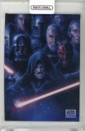 2025 TOPPS Chrome Star Wars Galaxy Shadow of Evil Refractors #95