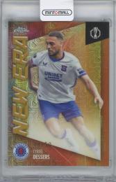 2024-25 TOPPS UEFA Japan Edition Soccer New Era Gold Mojo Refractors / CYRIEL DESSERS(Rangers FC) 【48/50】