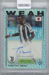 2024-25 TOPPS UEFA Japan Edition Soccer Autographs Mojo Refractor / TIMOTHY WEAH(Juventus)