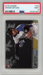 2015 カルビー プロ野球チップス 第2弾 大谷翔平 #100【PSA9】《MINT》北海道日本ハムファイターズ