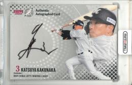 2024 BBM 千葉ロッテマリーンズ 角中勝也 直筆サインカード【08/60】