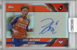 2024 TOPPS Jリーグ フラッグシップ 秋山裕紀 (新潟) 直筆サインカード【11/25】