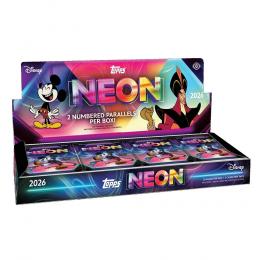 2026 TOPPS DISNEY NEON HOBBY【購入制限4ボックスまで】