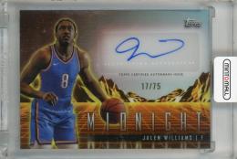 2023-24 Topps Midnight Jalen Williams Horizon Signatures Dusk #HS-JW ※初期傷あり【17/75】 Oklahoma City Thunder