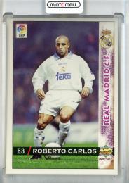 1998 Mundicromo Las Fichas De La Liga Roberto Carlos #63 ※状態難あり Real Madrid