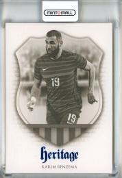 2023 Futera Unique Karim Benzema Heritage #HG062【06/19】