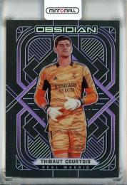 2021-22 Panini Obsidian Thibaut Courtois Electric Etch Purple #55【28/30】 Real Madrid