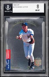 1993 Upper Deck SP #279 Derek Jeter RC【BGS NM-MT 8】 New York Yankees