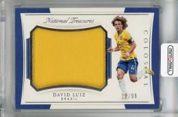 2018 Panini National Treasures David Luiz  Colossal Materials #25【16/99】 Brazil