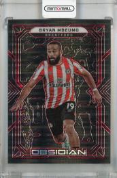 2022-23 Panini Obsidian Bryan Mbeumo Red Pulsar #25 (ジャージナンバー!)【19/30】 Brentford