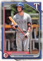 2024 Bowman Draft MLB #BD-126 Paulino Santanaレギュラーカード