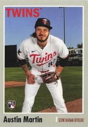 2024 Topps Archives MLB #131 Austin Martin レギュラーカード RC